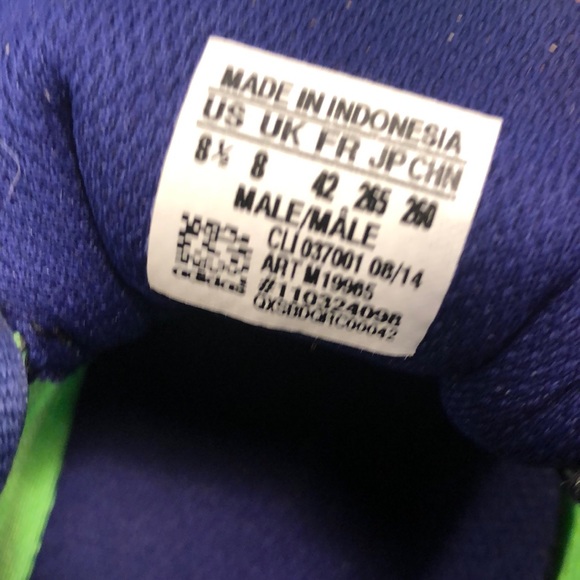 Men’s Adidas Indoor Soccer Shoes 8.5M - Picture 5 of 5